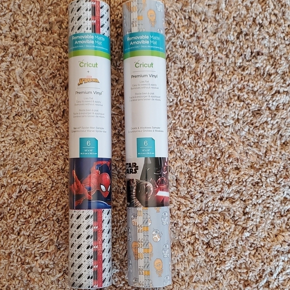 Lot of cricut removable matte premium vinyl
